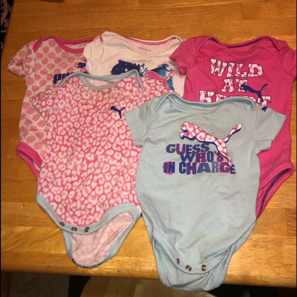 Puma onesies